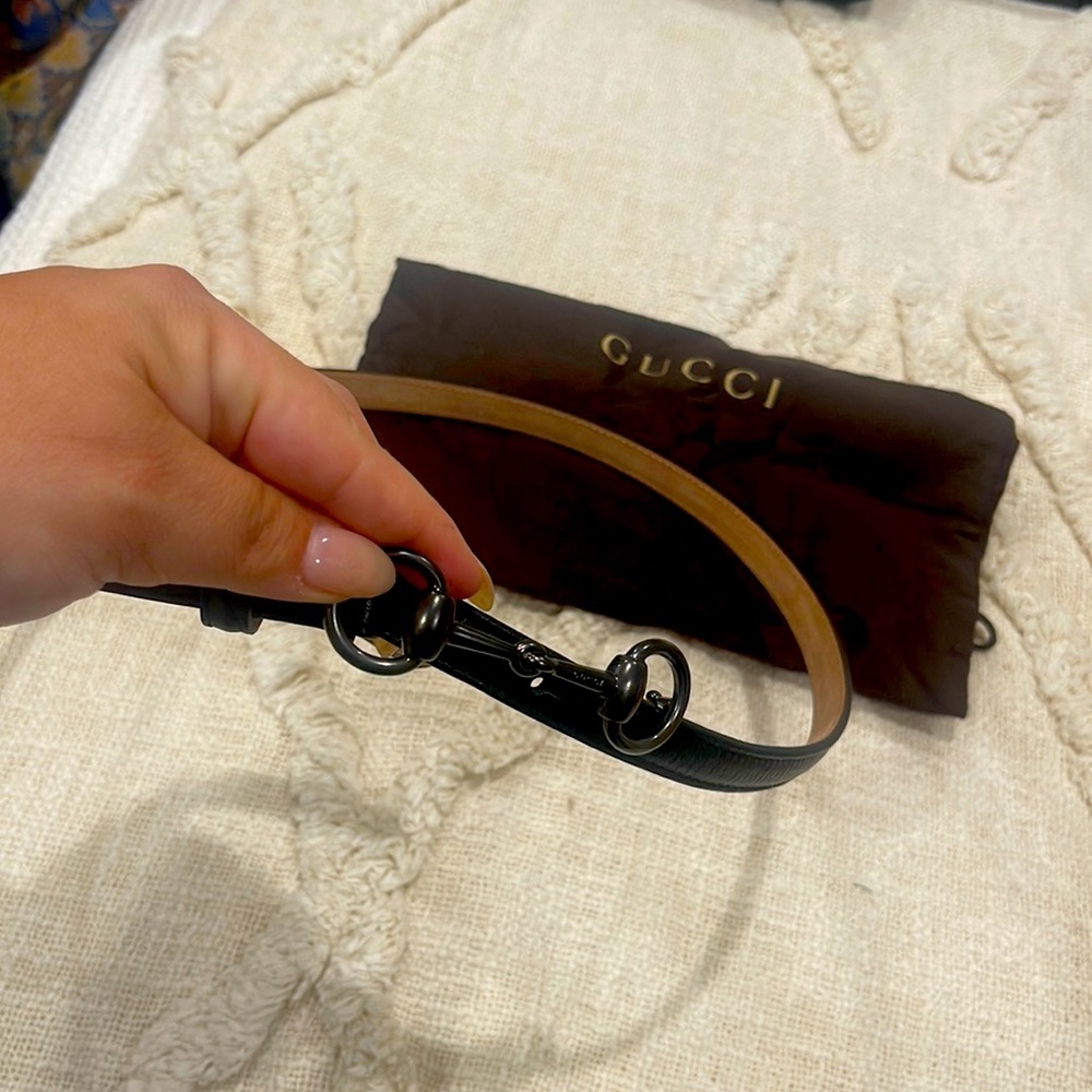 Gucci horsebit belt, comes with dust bag in excellent condition ⭐️⭐️⭐️⭐️⭐️105cm